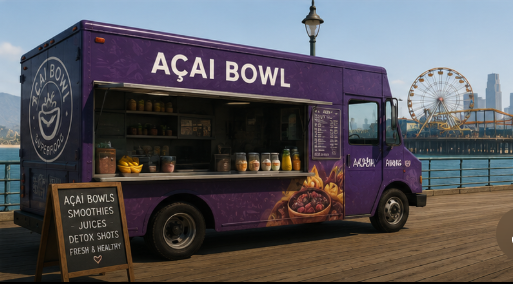 Acai Bowl Food Truck