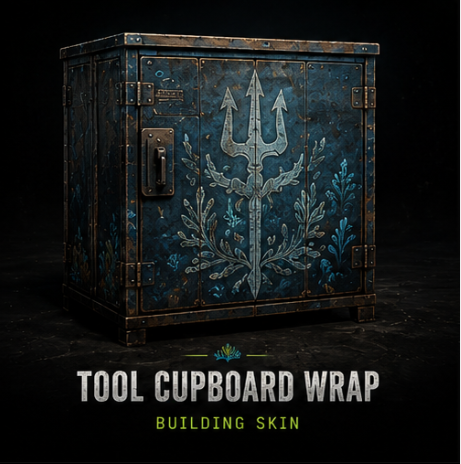 Tool Cupboard with the trident reef design