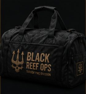 Black Reef Ops tactical gym bag