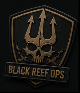 Black Reef Ops PVC morale patch